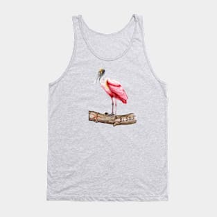 Spoonbill (Back Print) Tank Top